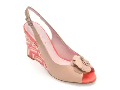 Sandale EPICA nude, 1157237, din piele naturala imagine