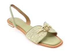 Sandale EPICA verzi, 82951, din piele ecologica imagine