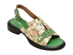 Sandale ERISMA multicolor, 1951951, din piele naturala imagine