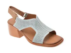 Sandale FLAVIA PASSINI albastre, 1389H13, din piele naturala imagine