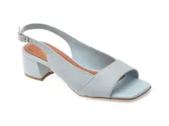 Sandale FLAVIA PASSINI albastre, 356716, din piele naturala imagine