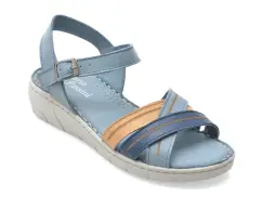 Sandale FLAVIA PASSINI albastre, 4265, din piele naturala imagine