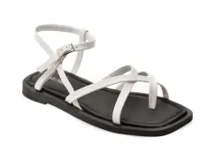 Sandale FLAVIA PASSINI albe, 203M55, din piele naturala imagine