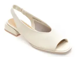 Sandale FLAVIA PASSINI albe, 2636, din piele naturala imagine