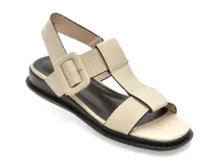 Sandale FLAVIA PASSINI albe, 2703, din piele naturala imagine