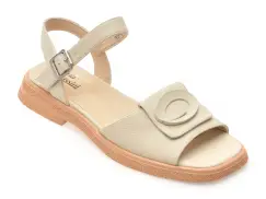 Sandale FLAVIA PASSINI albe, 80469, din piele naturala imagine