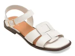 Sandale FLAVIA PASSINI albe, 909, din piele naturala imagine