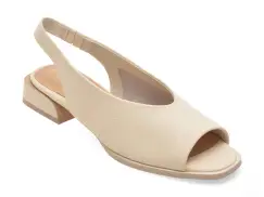 Sandale FLAVIA PASSINI albe, E2636, din piele naturala imagine