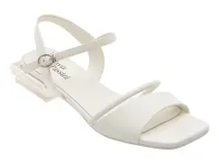 Sandale FLAVIA PASSINI albe, Q2716, din piele naturala imagine