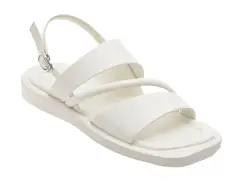 Sandale FLAVIA PASSINI albe, V1503, din piele naturala imagine
