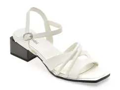 Sandale FLAVIA PASSINI albe, V1578, din piele naturala imagine