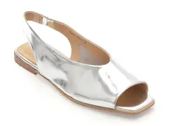 Sandale FLAVIA PASSINI argintii, 2876, din piele naturala imagine