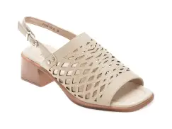 Sandale FLAVIA PASSINI bej, 1045C32, din piele naturala imagine