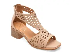 Sandale FLAVIA PASSINI bej, 1372D16, din piele naturala imagine