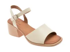 Sandale FLAVIA PASSINI bej, 1389G16, din piele naturala imagine