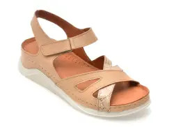 Sandale FLAVIA PASSINI bej, 1487, din piele naturala imagine