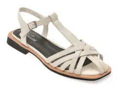 Sandale FLAVIA PASSINI bej, 1503, din piele naturala imagine