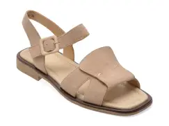 Sandale FLAVIA PASSINI bej, 25711, din piele intoarsa imagine
