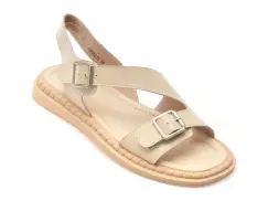 Sandale FLAVIA PASSINI bej, 59521, din piele naturala imagine