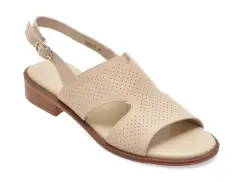 Sandale FLAVIA PASSINI bej, 60841, din piele naturala imagine