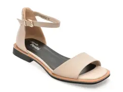 Sandale FLAVIA PASSINI bej, 63722, din piele naturala imagine