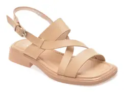 Sandale FLAVIA PASSINI bej, 6A038, din piele naturala imagine