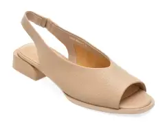 Sandale FLAVIA PASSINI bej, E2636, din piele naturala imagine