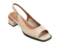 Sandale FLAVIA PASSINI bej, H5952, din piele naturala imagine