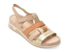 Sandale FLAVIA PASSINI bej, M029, din piele naturala imagine