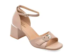 Sandale FLAVIA PASSINI bej, V1030, din piele naturala imagine