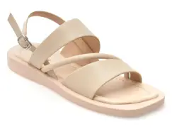 Sandale FLAVIA PASSINI bej, V1503, din piele naturala imagine