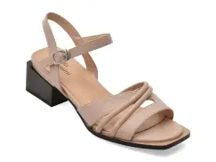 Sandale FLAVIA PASSINI bej, V1578, din piele naturala imagine