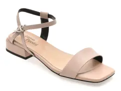 Sandale FLAVIA PASSINI bej, X9015, din piele naturala imagine