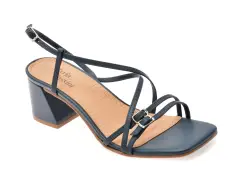 Sandale FLAVIA PASSINI bleumarin, 367903, din piele naturala imagine