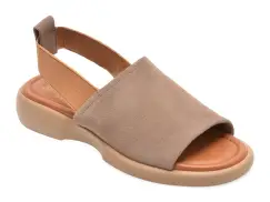 Sandale FLAVIA PASSINI gri, 1325, din piele intoarsa imagine