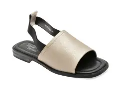 Sandale FLAVIA PASSINI gri, 1352G26, din piele naturala imagine