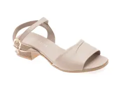 Sandale FLAVIA PASSINI gri, 146C17, din piele naturala imagine