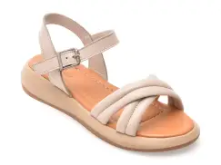 Sandale FLAVIA PASSINI gri, 2301, din piele naturala imagine