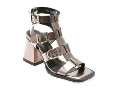 Sandale FLAVIA PASSINI gri, 2895, din piele naturala imagine