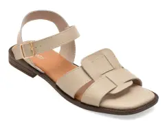 Sandale FLAVIA PASSINI gri, 909, din piele naturala imagine