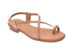 Sandale FLAVIA PASSINI maro, 365603, din piele naturala imagine