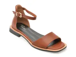 Sandale FLAVIA PASSINI maro, 63722, din piele naturala imagine
