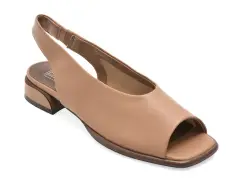 Sandale FLAVIA PASSINI maro, PH5855, din piele naturala imagine