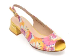 Sandale FLAVIA PASSINI multicolor, 3Y609, din piele naturala imagine