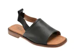 Sandale FLAVIA PASSINI negre, 1352G26, din piele naturala imagine