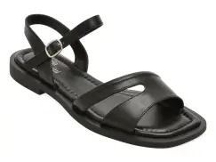 Sandale FLAVIA PASSINI negre, ATH242, din piele naturala imagine
