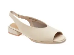 Sandale FLAVIA PASSINI nude, 2636, din piele naturala imagine