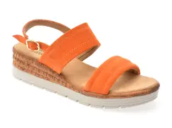 Sandale FLAVIA PASSINI portocalii, 28701, din piele naturala imagine