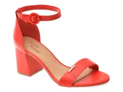 Sandale FLAVIA PASSINI rosii, 362501, din piele naturala imagine