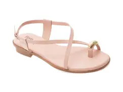 Sandale FLAVIA PASSINI roz, 365603, din piele naturala imagine
